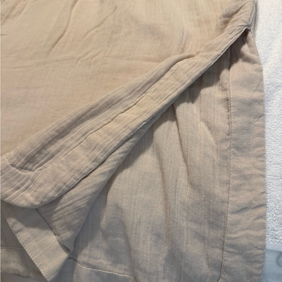 Free People Easy Weekend Gauze Maxi Skirt in Cream - Picture 4 of 5